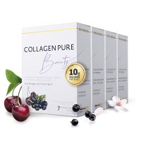 COLLAGEN PURE Beauty 10 g Kollagen Trinkampullen hochdosiert
