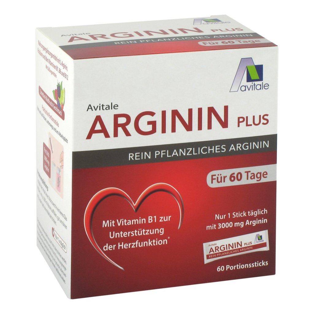 ARGININ PLUS Vitamin B1+B6+B12+Folsäure Sticks