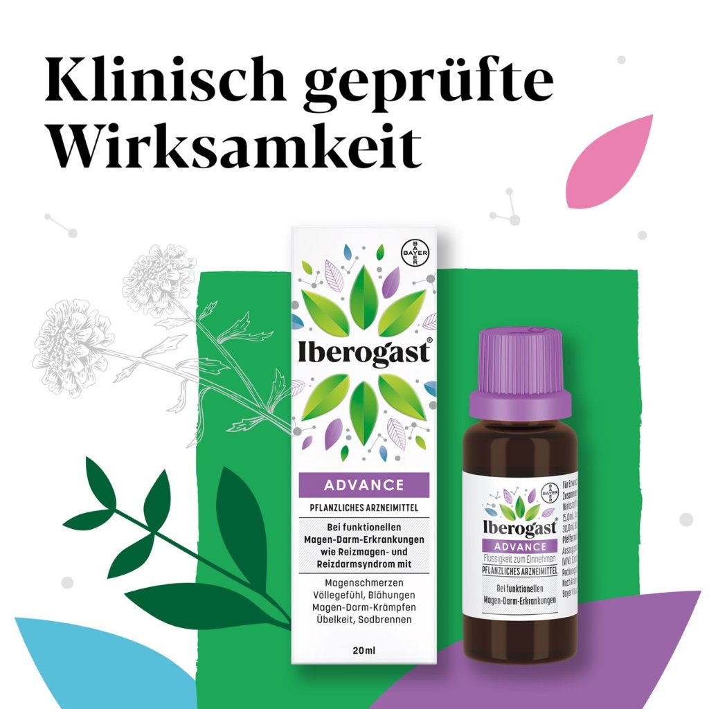 IBEROGAST ADVANCE Flüssigkeit zum Einnehmen