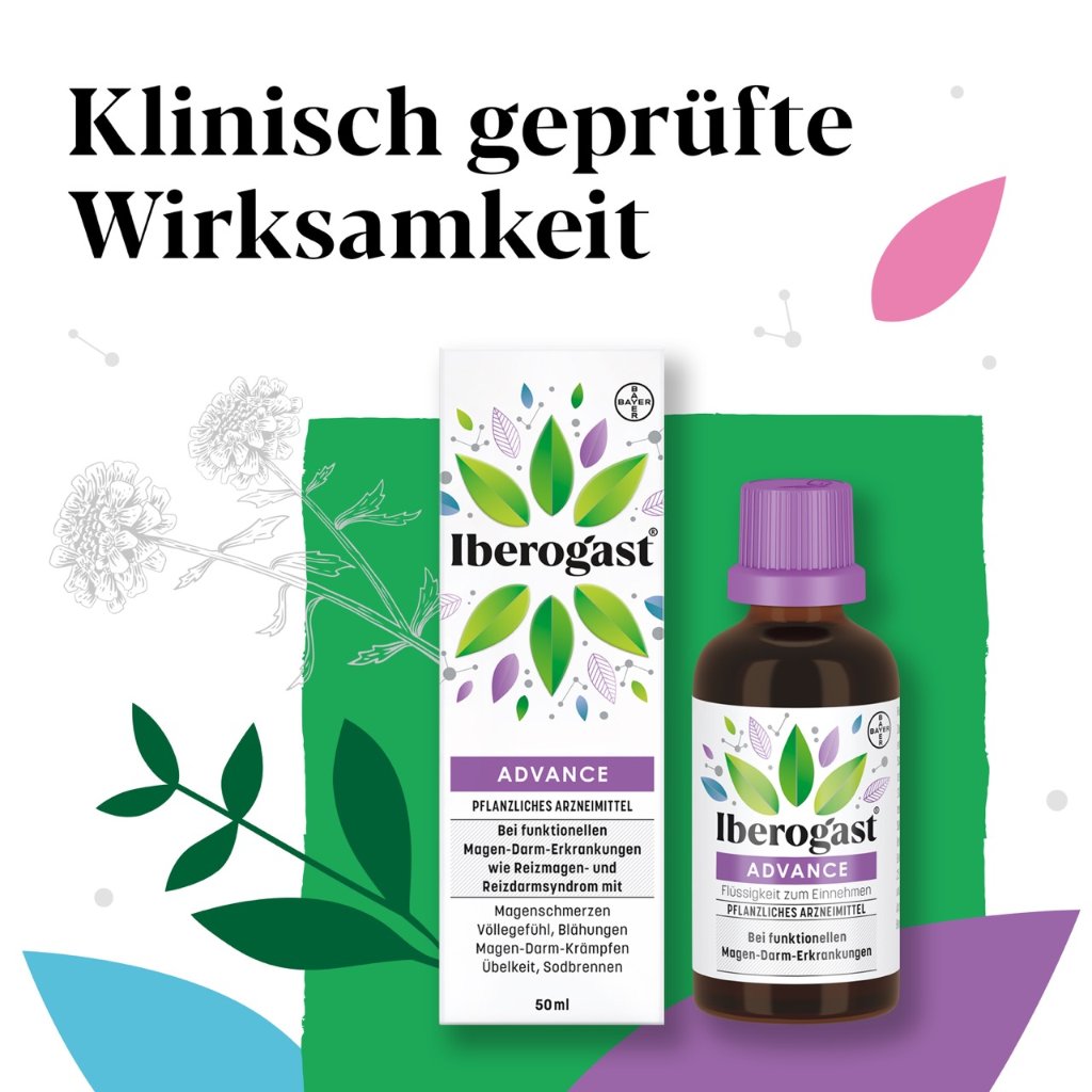 IBEROGAST ADVANCE Flüssigkeit zum Einnehmen