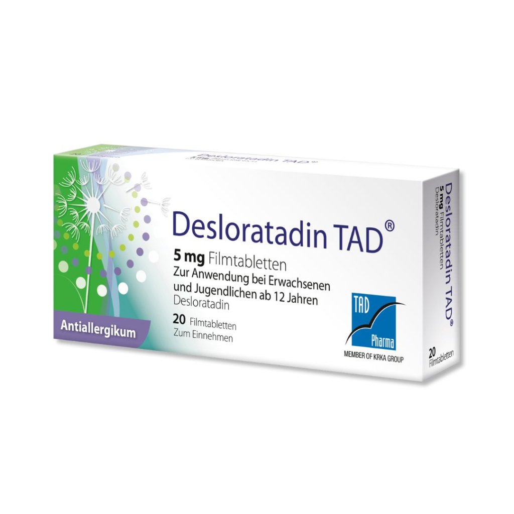 DESLORATADIN TAD 5 mg Filmtabletten