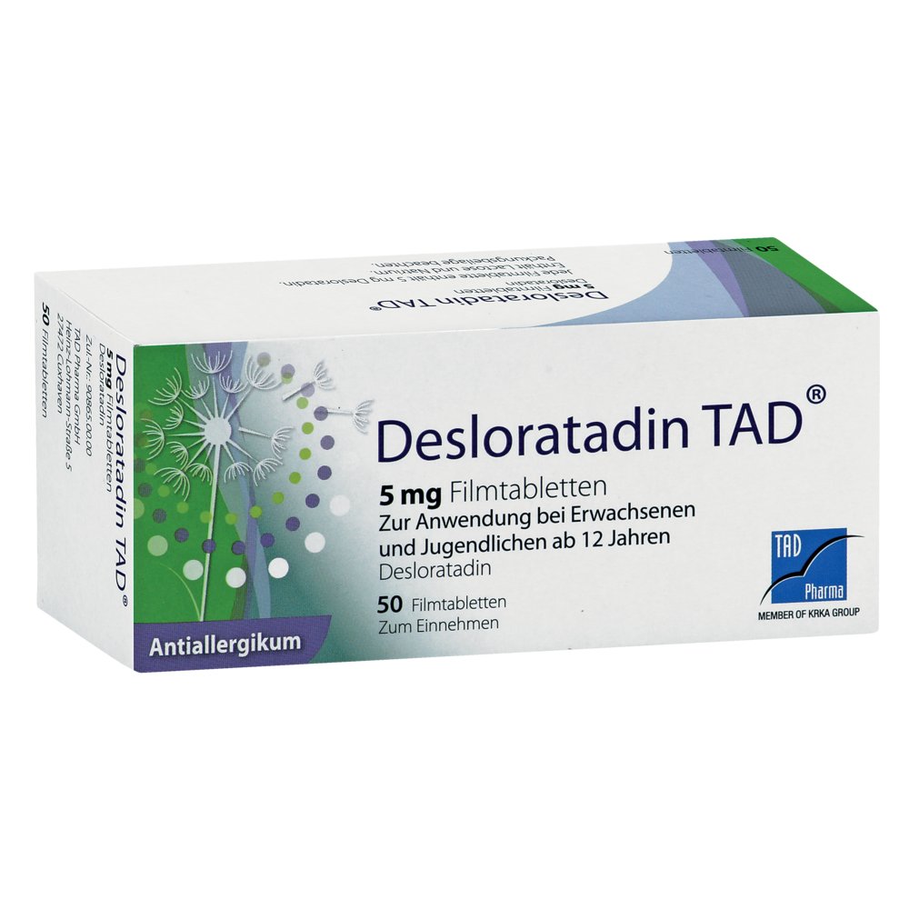 DESLORATADIN TAD 5 mg Filmtabletten