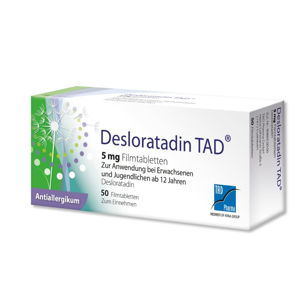 DESLORATADIN TAD 5 mg Filmtabletten