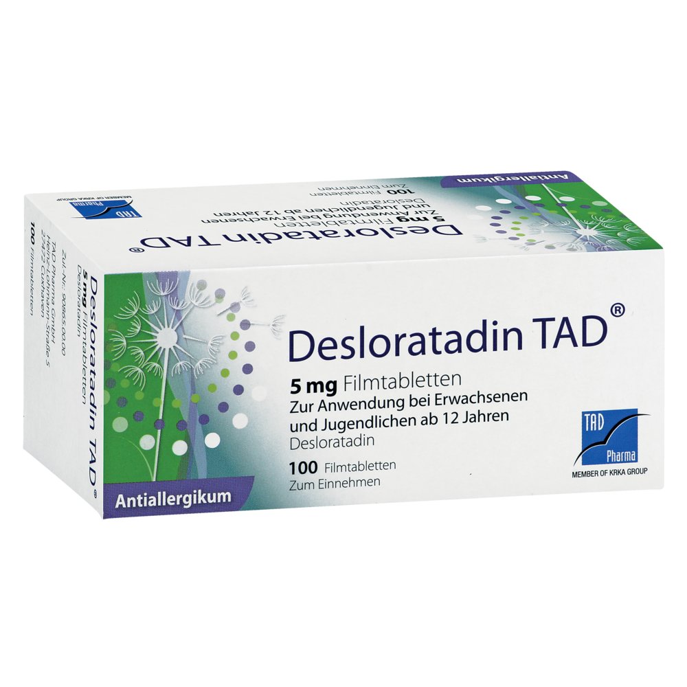 DESLORATADIN TAD 5 mg Filmtabletten