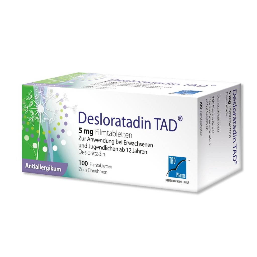 DESLORATADIN TAD 5 mg Filmtabletten