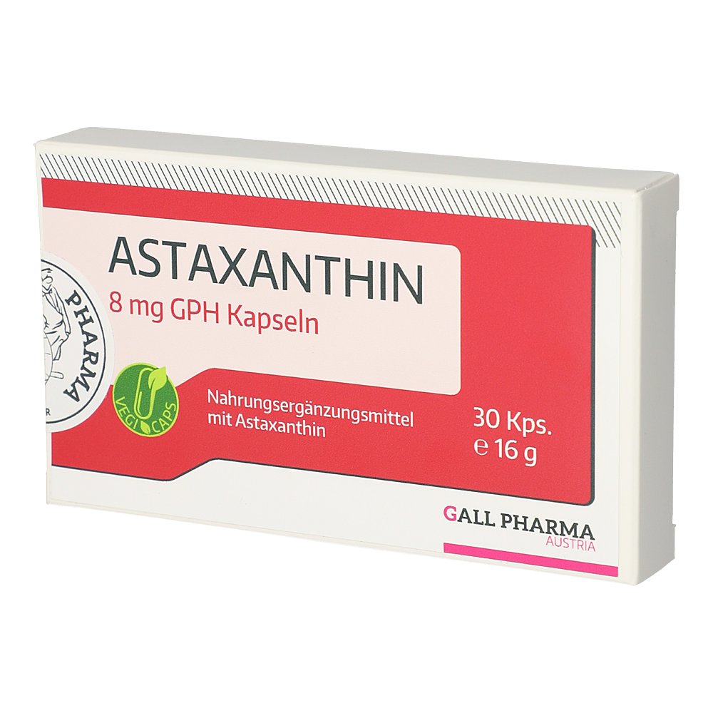 ASTAXANTHIN 8 mg GPH Kapseln
