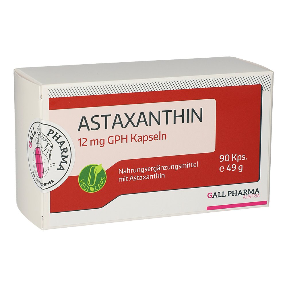 ASTAXANTHIN 12 mg GPH Kapseln