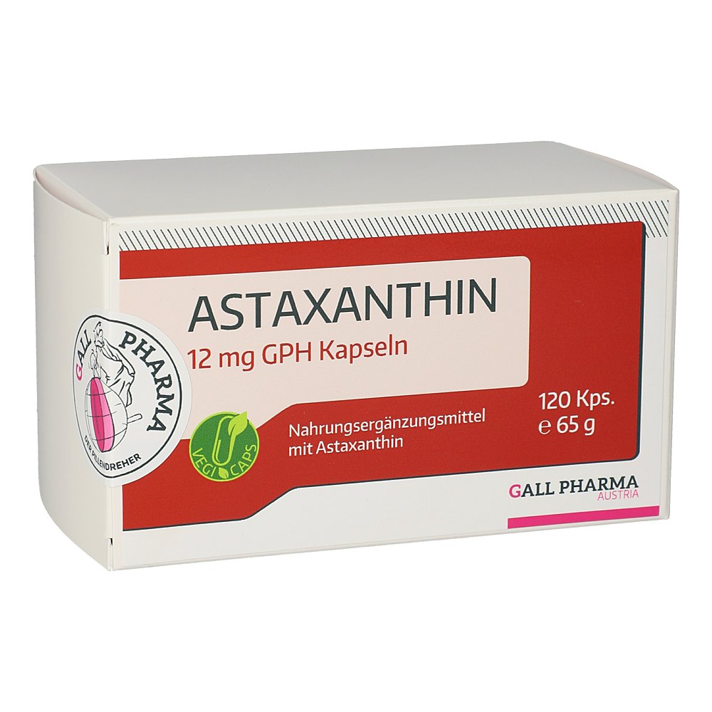 ASTAXANTHIN 12 mg GPH Kapseln