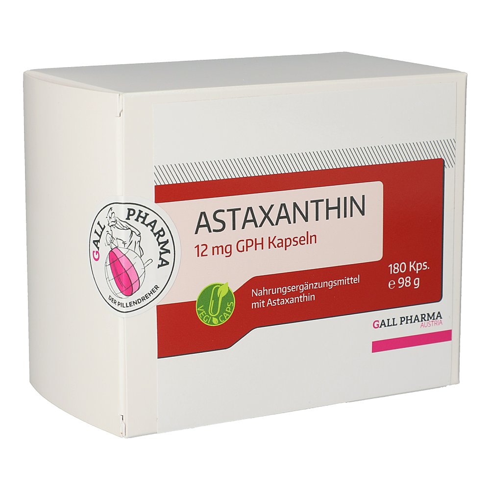 ASTAXANTHIN 12 mg GPH Kapseln