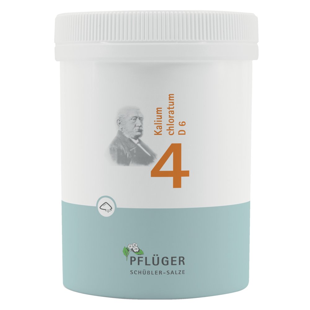 BIOCHEMIE Pflüger 4 Kalium chloratum D 6 Pulver