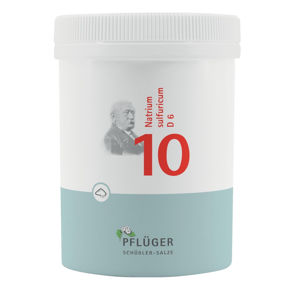 BIOCHEMIE Pflüger 10 Natrium sulfuricum D 6 Pulver