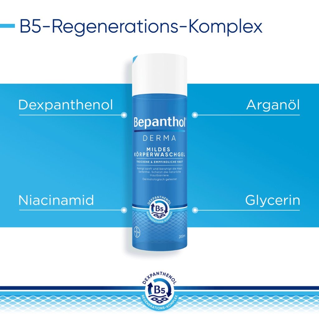 BEPANTHOL Derma mildes Körperwaschgel