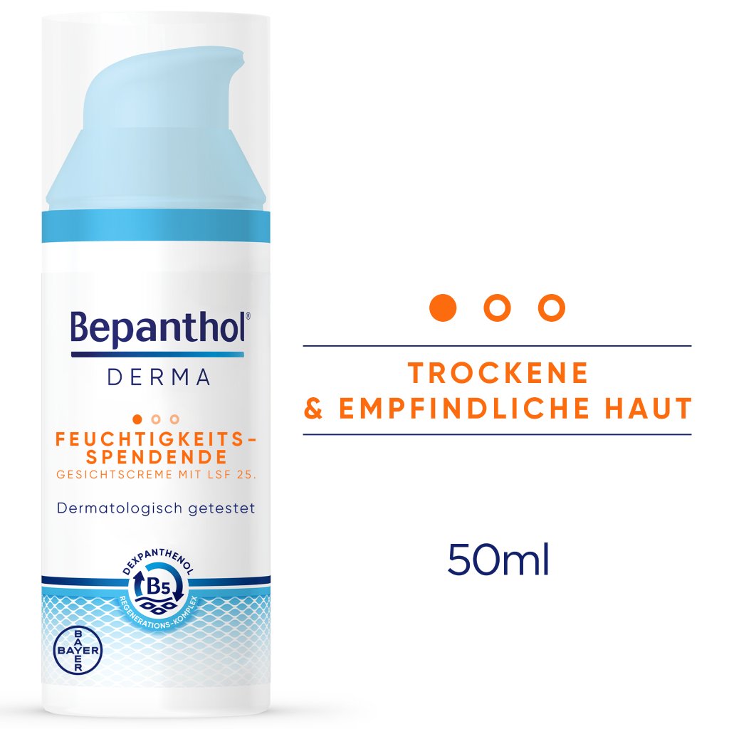 BEPANTHOL Derma feuchtigk.spend.Gesichtscre.LSF 25