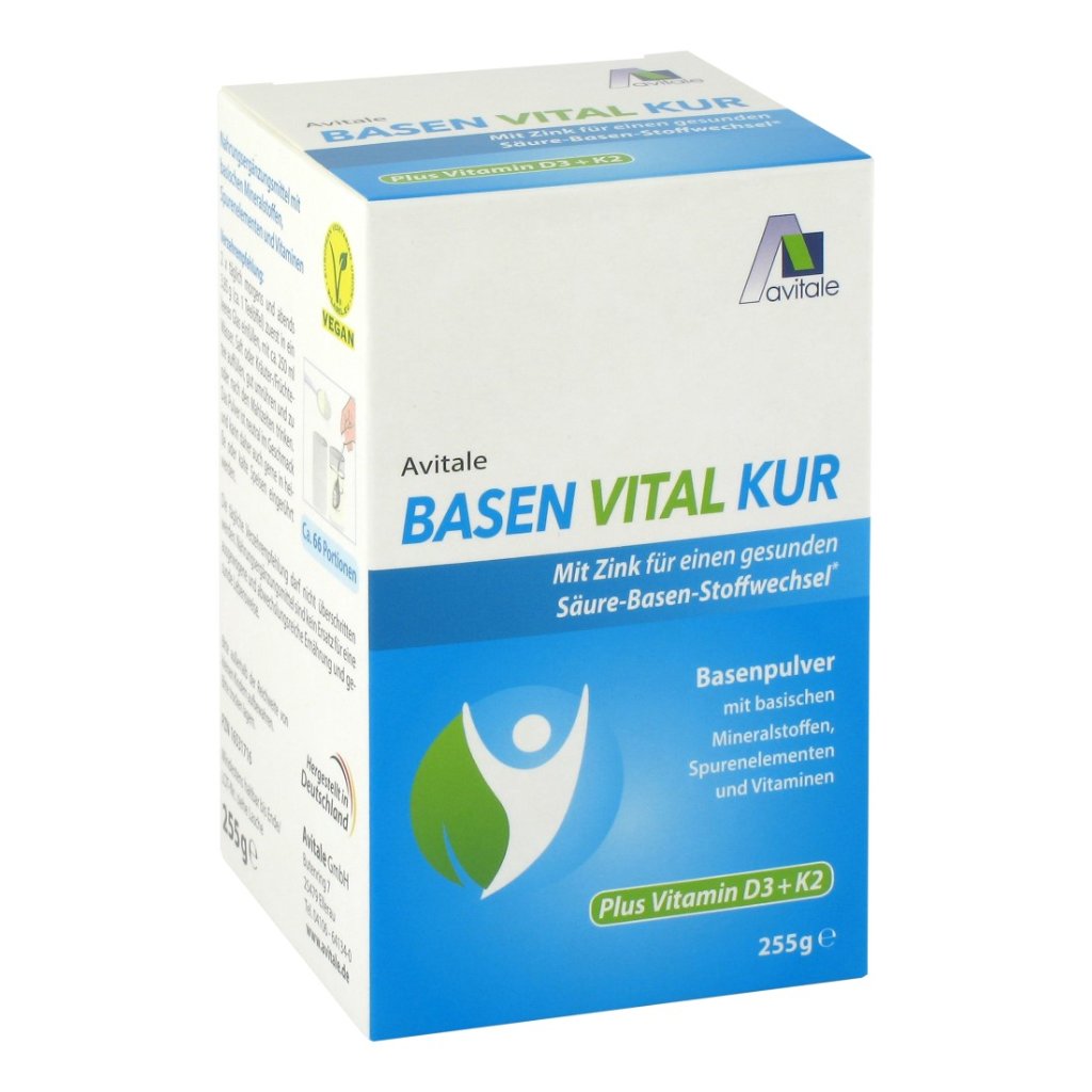 BASEN VITAL KUR plus Vitamin D3+K2 Pulver