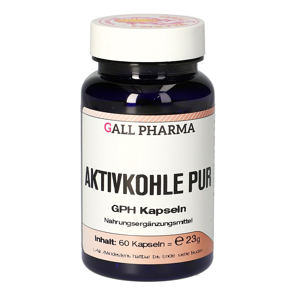 AKTIVKOHLE Kapseln Pur GPH