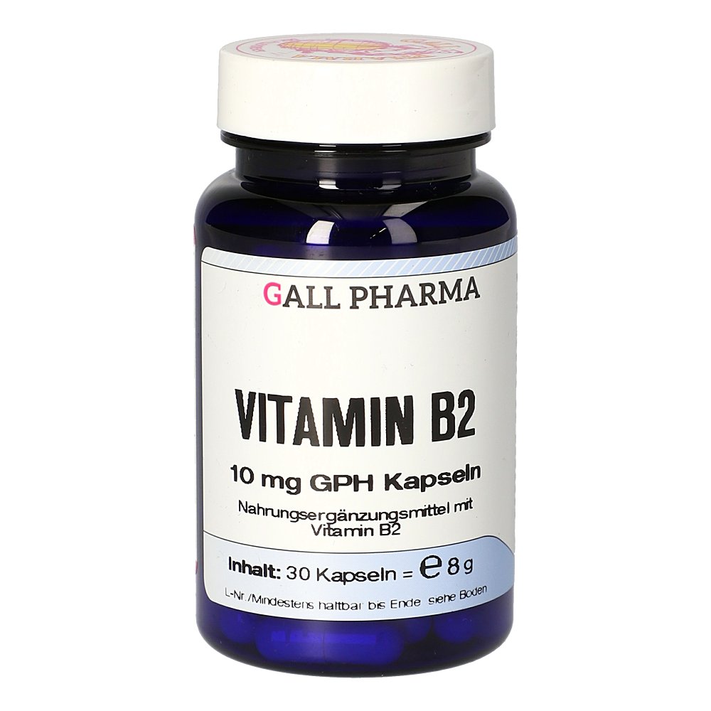 VITAMIN B2 10 mg GPH Kapseln