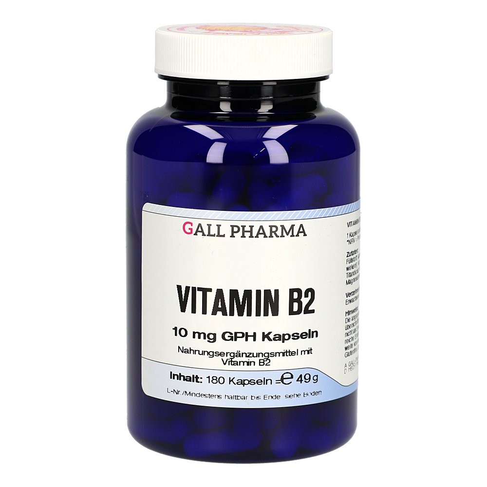 VITAMIN B2 10 mg GPH Kapseln