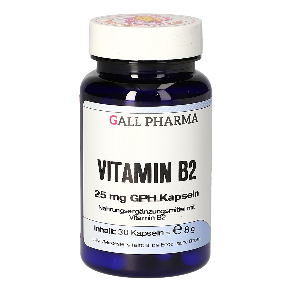 VITAMIN B2 25 mg GPH Kapseln