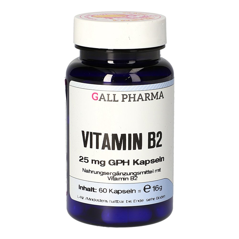 VITAMIN B2 25 mg GPH Kapseln