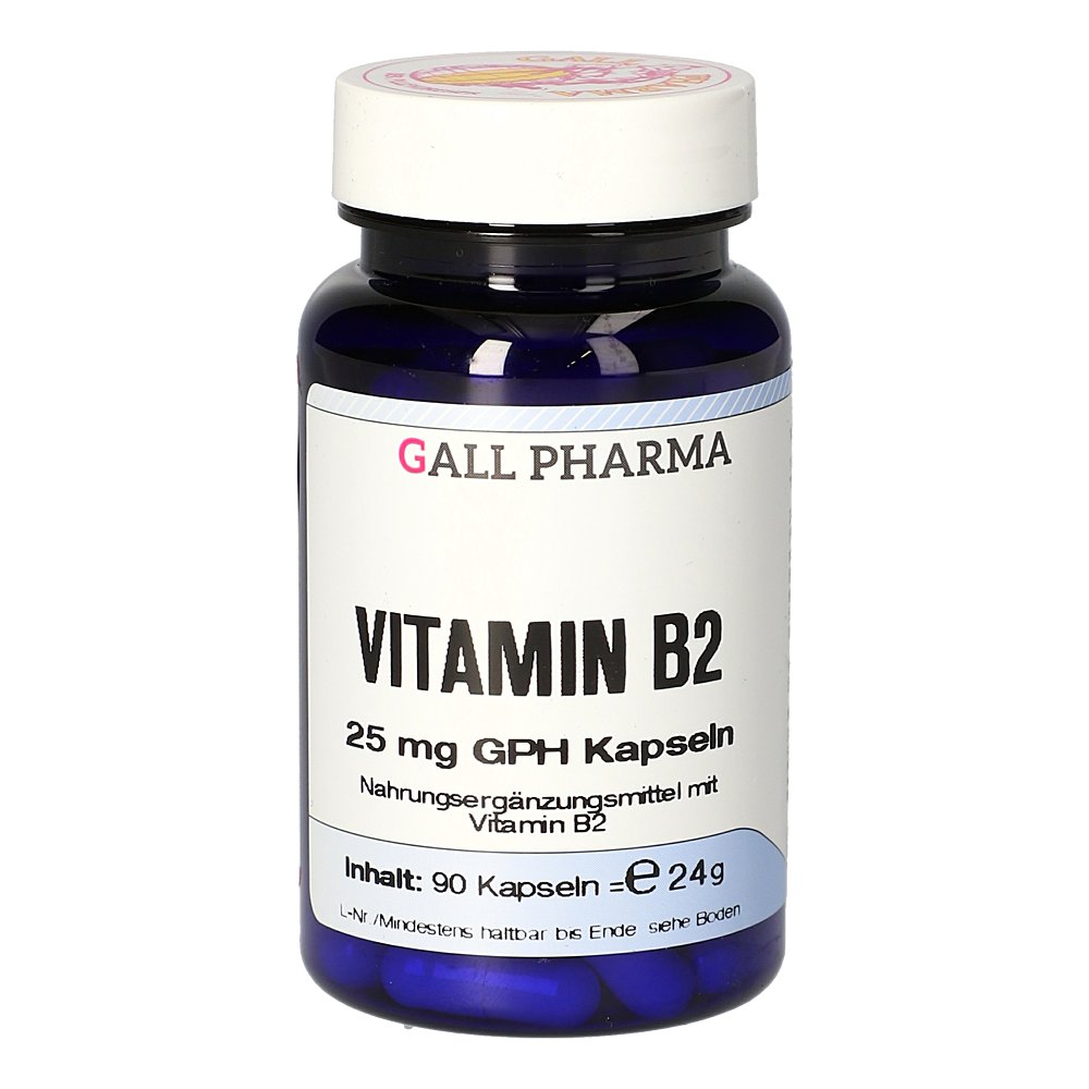 VITAMIN B2 25 mg GPH Kapseln