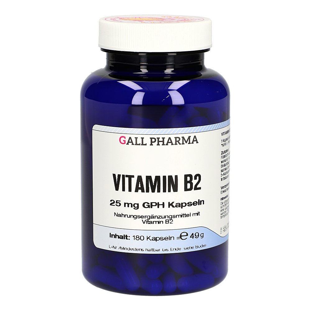 VITAMIN B2 25 mg GPH Kapseln