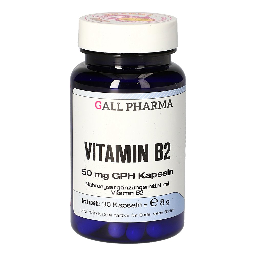 VITAMIN B2 50 mg GPH Kapseln