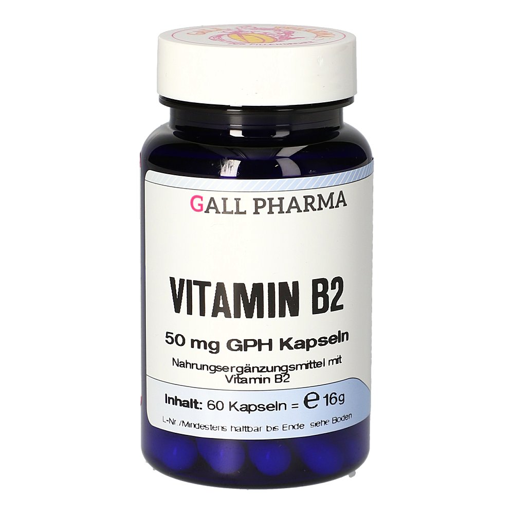 VITAMIN B2 50 mg GPH Kapseln