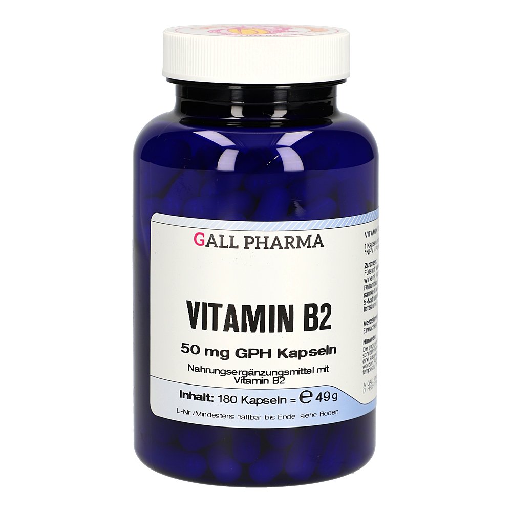 VITAMIN B2 50 mg GPH Kapseln