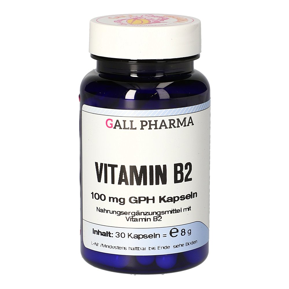 VITAMIN B2 100 mg GPH Kapseln