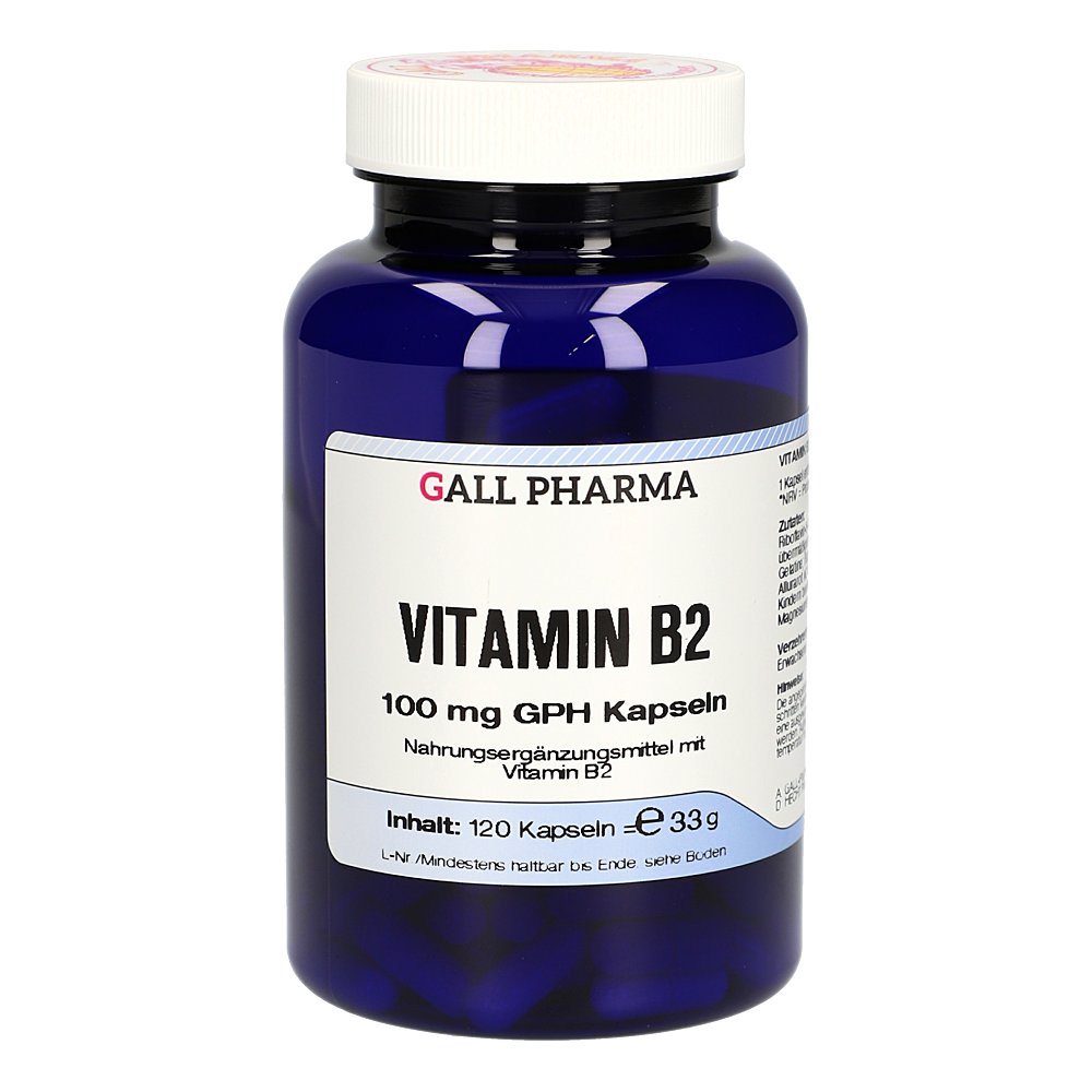 VITAMIN B2 100 mg GPH Kapseln