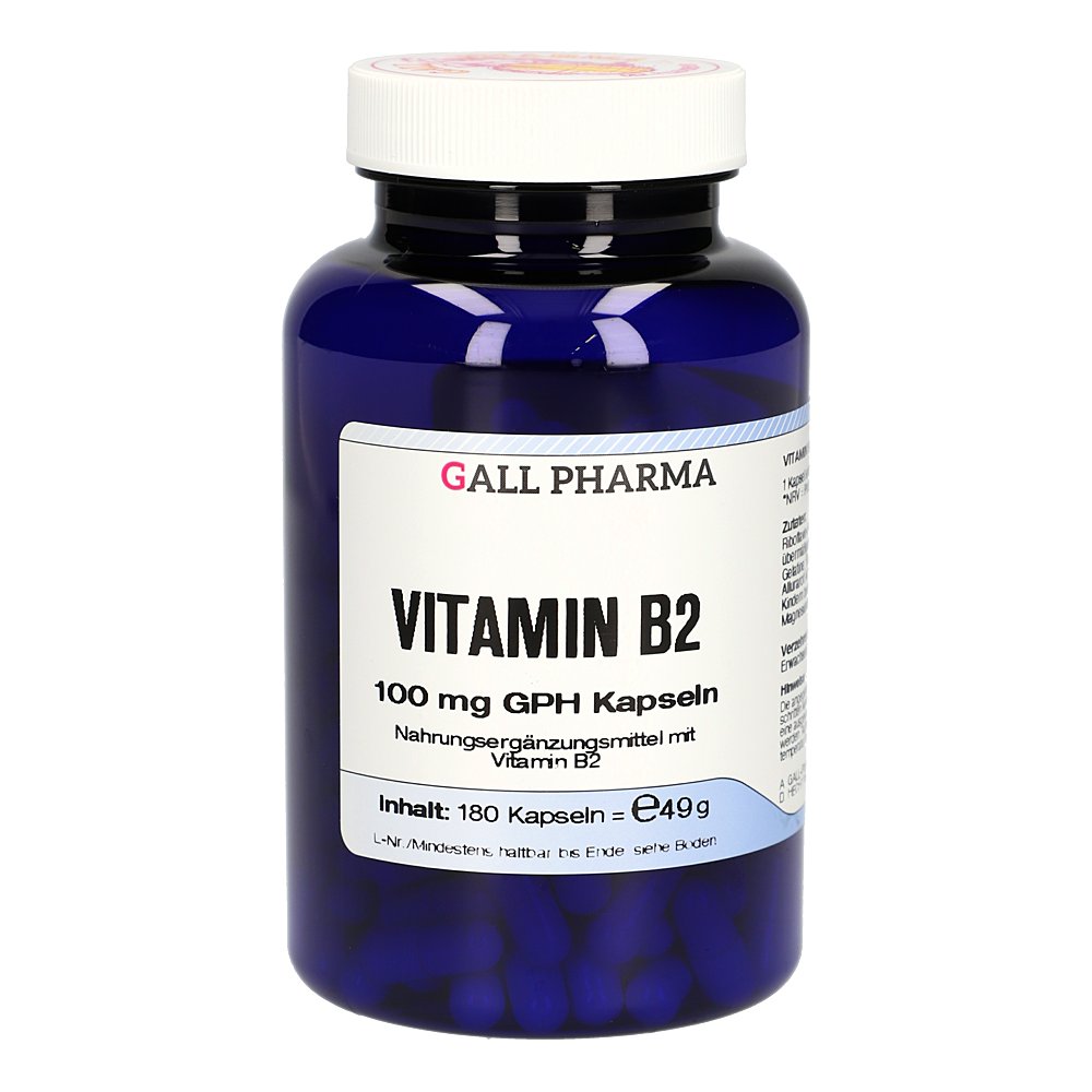 VITAMIN B2 100 mg GPH Kapseln