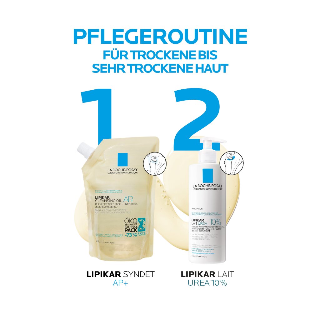 Lipikar Duschöl AP+ Nachfüllpack