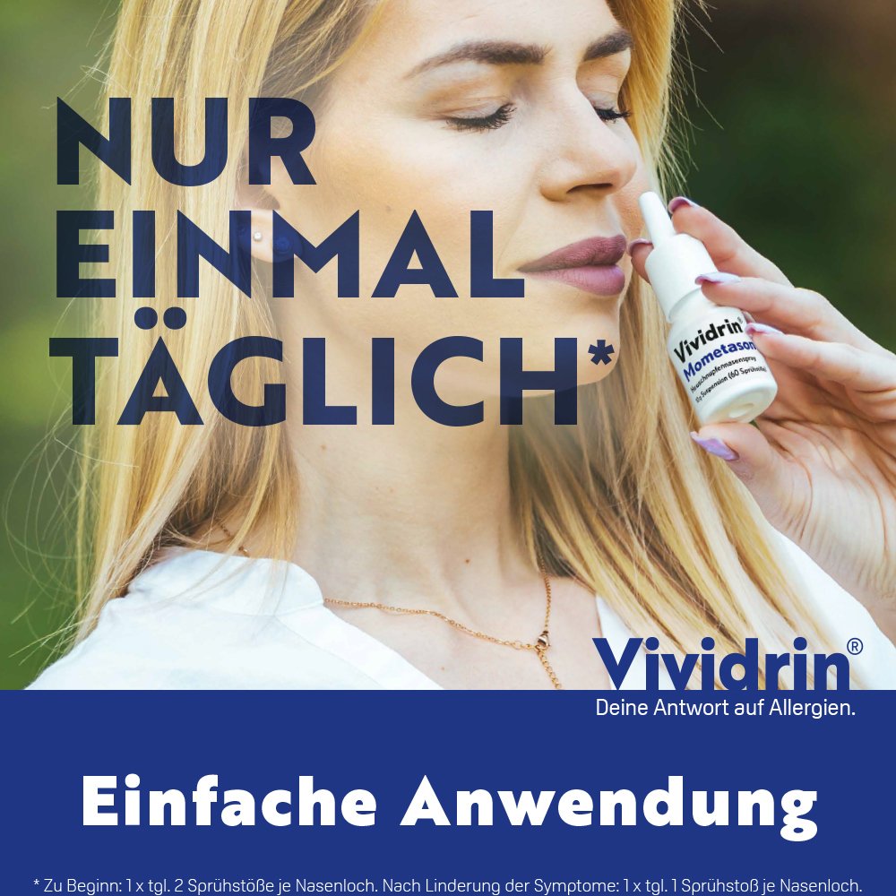 VIVIDRIN Mometason Heuschn.Nspr.50μg/Sp. 60SprSt.