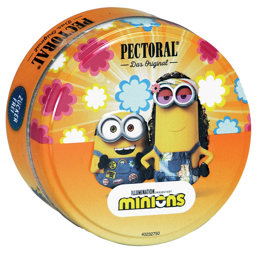 PECTORAL für Kinder Minions Dose Flower Power