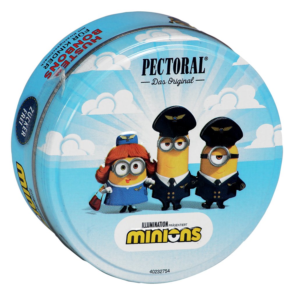 PECTORAL für Kinder Minions Dose Pilotencrew