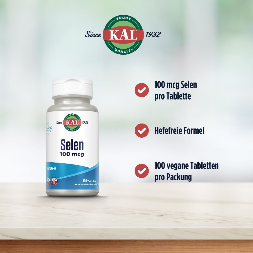 KAL Selen 100 mcg