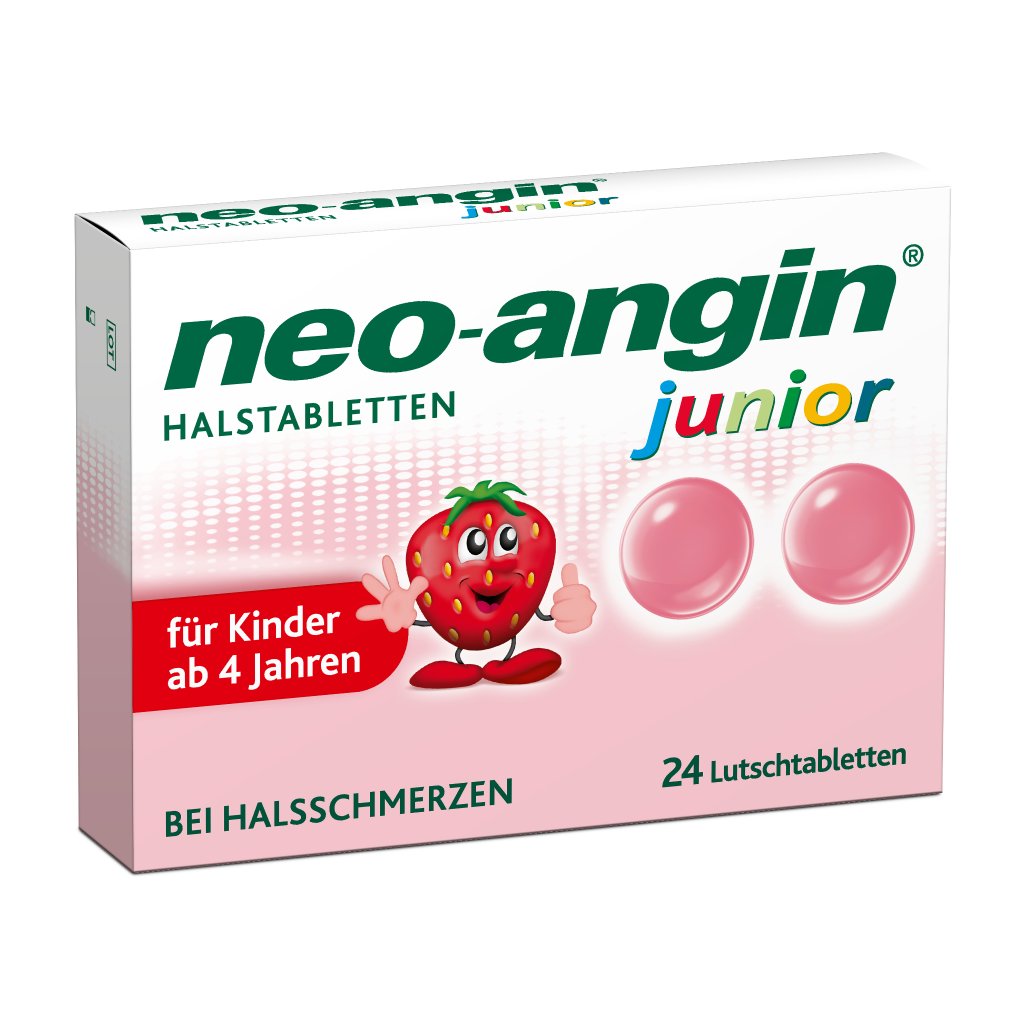 neo-angin junior Halstabletten 24 St