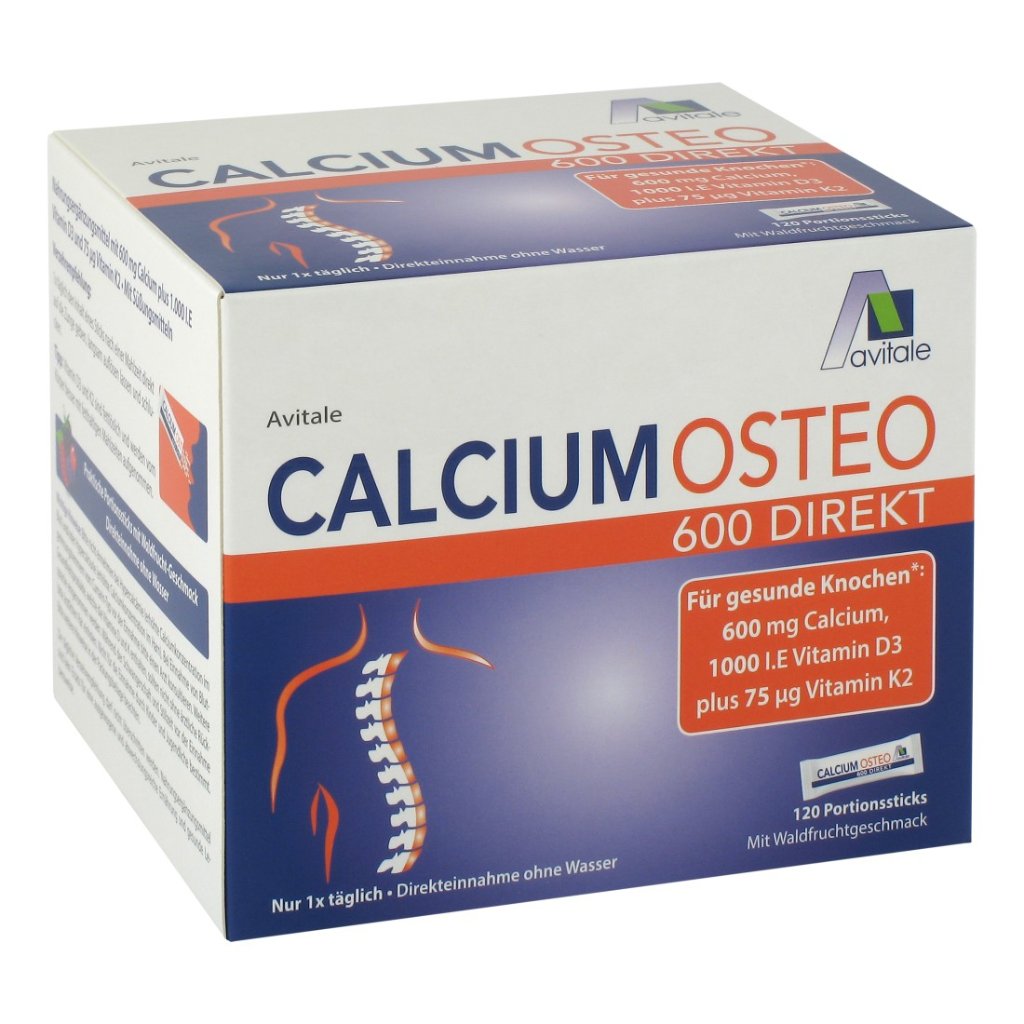 CALCIUM OSTEO 600 Direkt Portionssticks