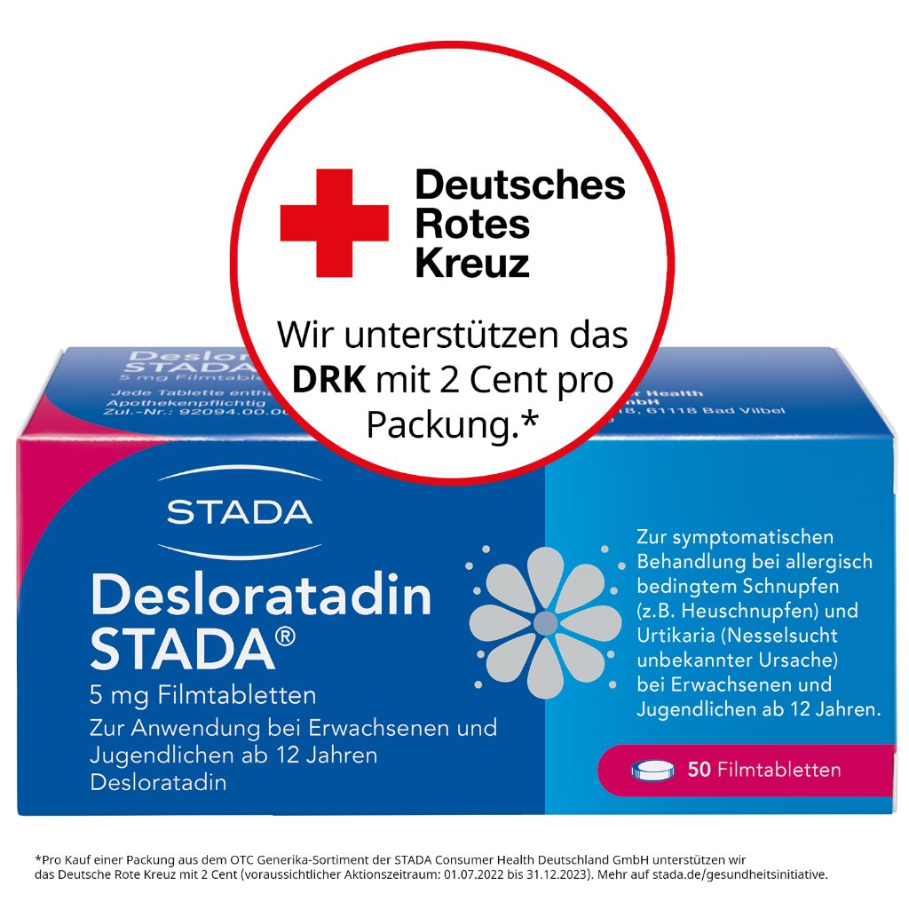 DESLORATADIN STADA 5 mg Filmtabletten