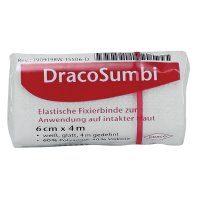 DRACOSUMBI Fixierbinde 6 cmx4 m weiß