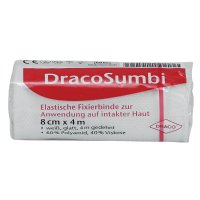 DRACOSUMBI Fixierbinde 8 cmx4 m weiß