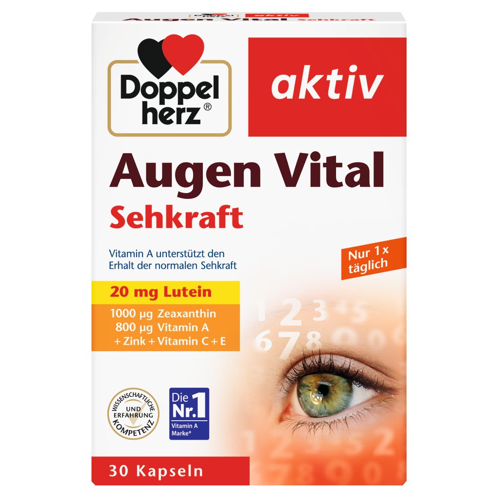 Doppelherz Augen Vital Sehkraft mit Lutein + Zeaxanthin