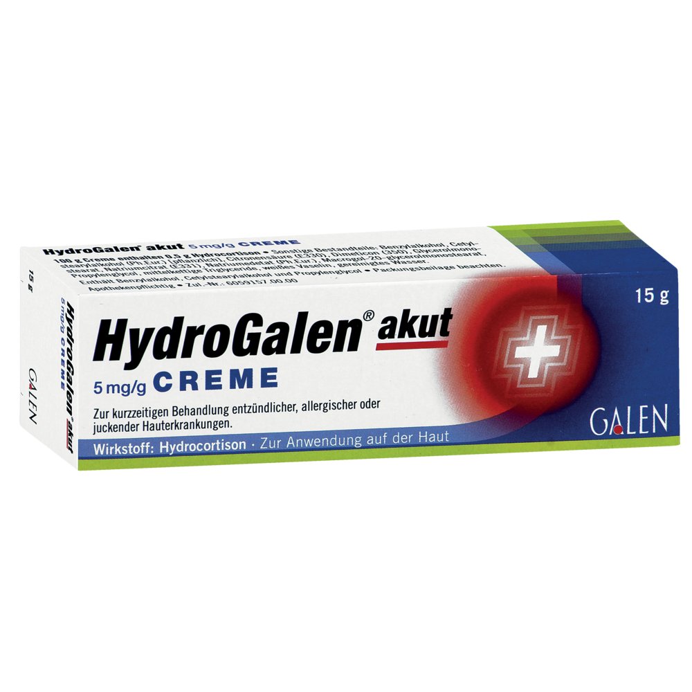 HYDROGALEN akut 5 mg/g Creme