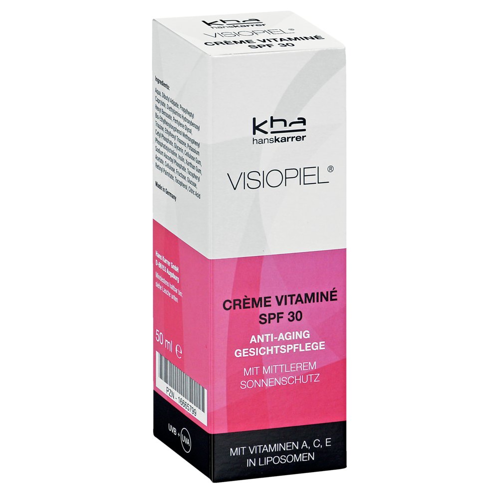 VISIOPIEL Creme Vitamine SPF 30