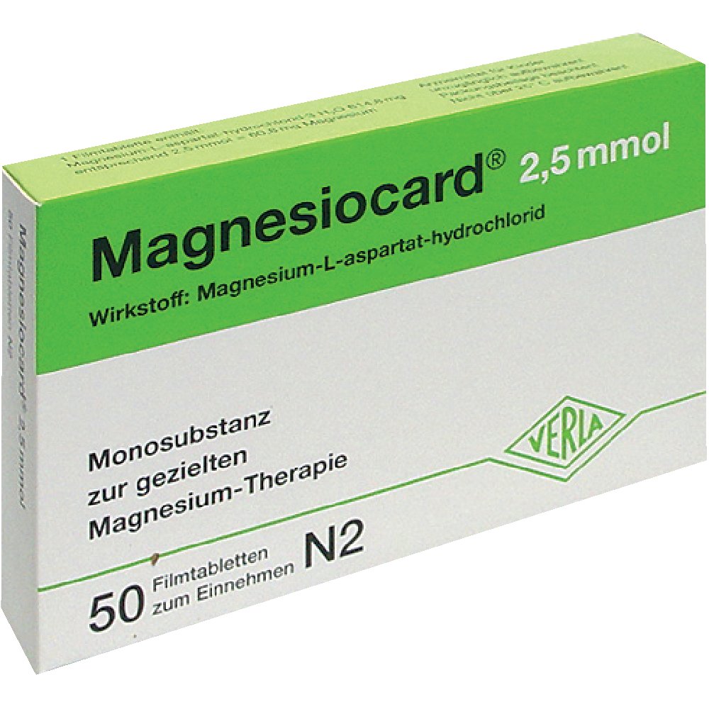 MAGNESIOCARD 2,5 mmol Filmtabletten