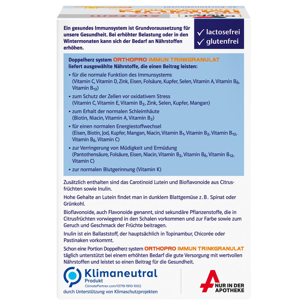 Doppelherz system Orthopro Immun Trinkgranulat