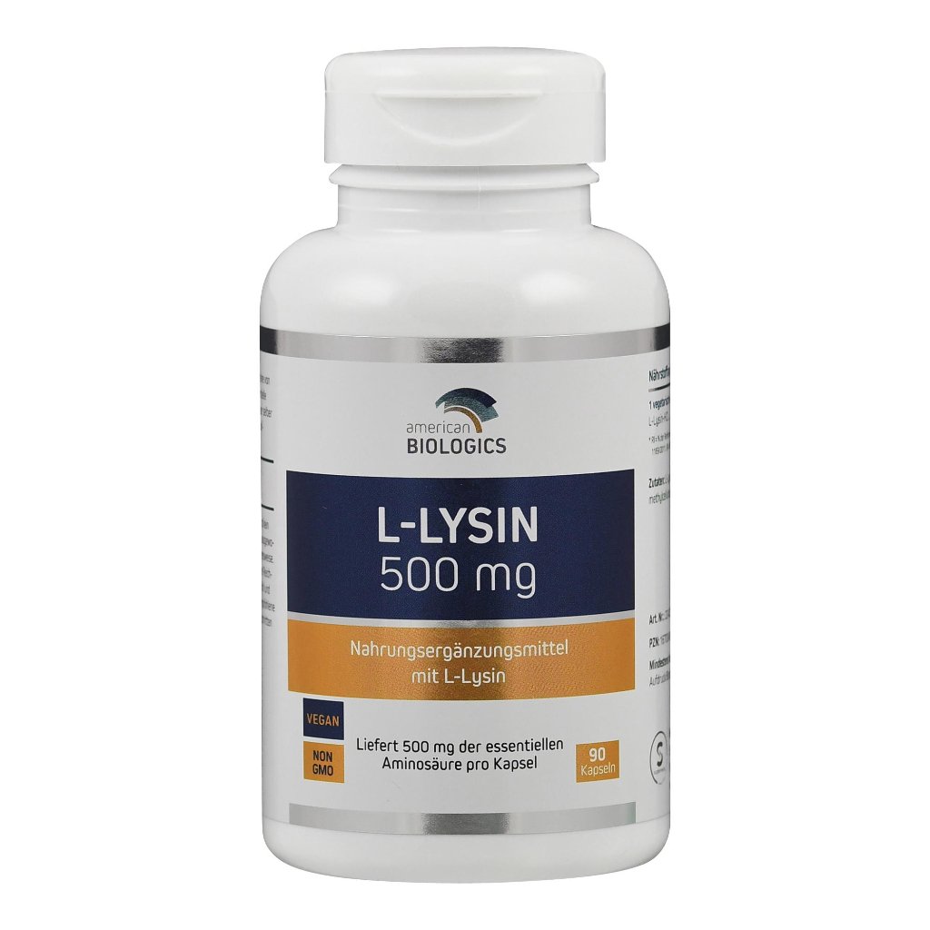 American Biologics L-Lysin 500mg