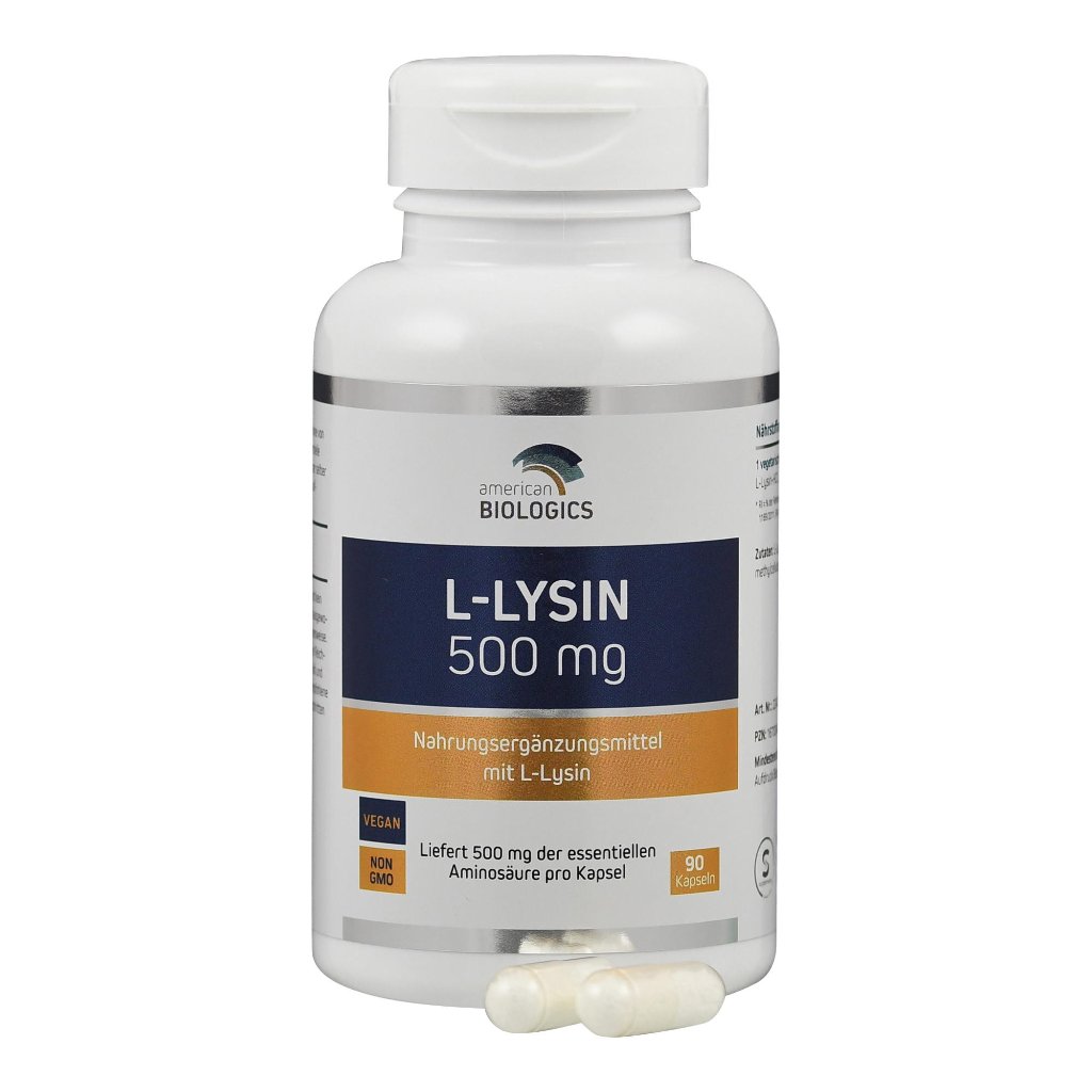 American Biologics L-Lysin 500mg