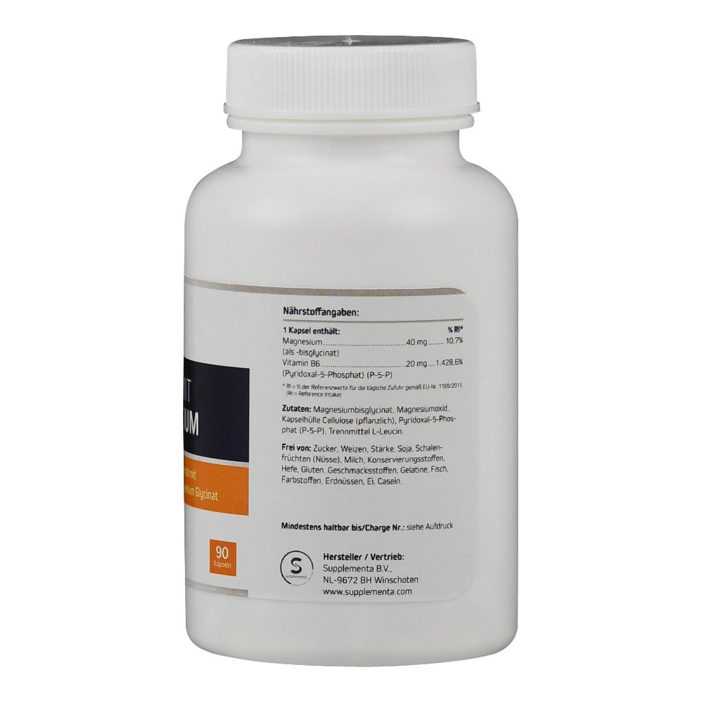 P-5-P MIT Magnesium Bisglycinat Kapseln