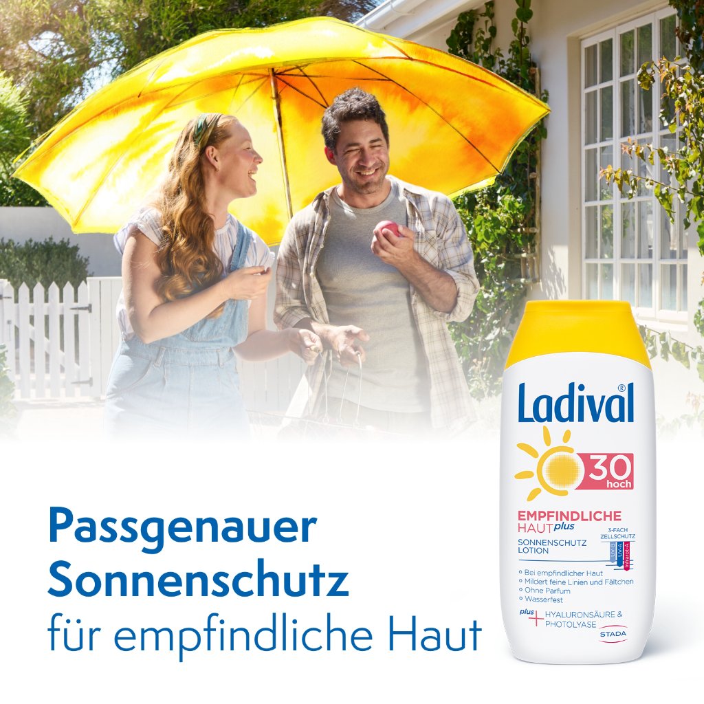 LADIVAL empfindliche Haut Plus LSF 30 Lotion